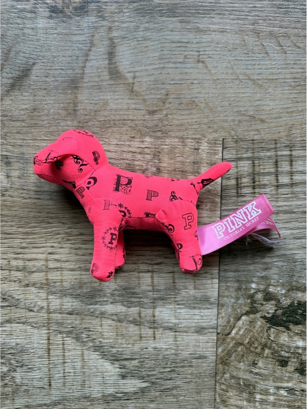 Little Victoria's Secret Pink Dog Plush